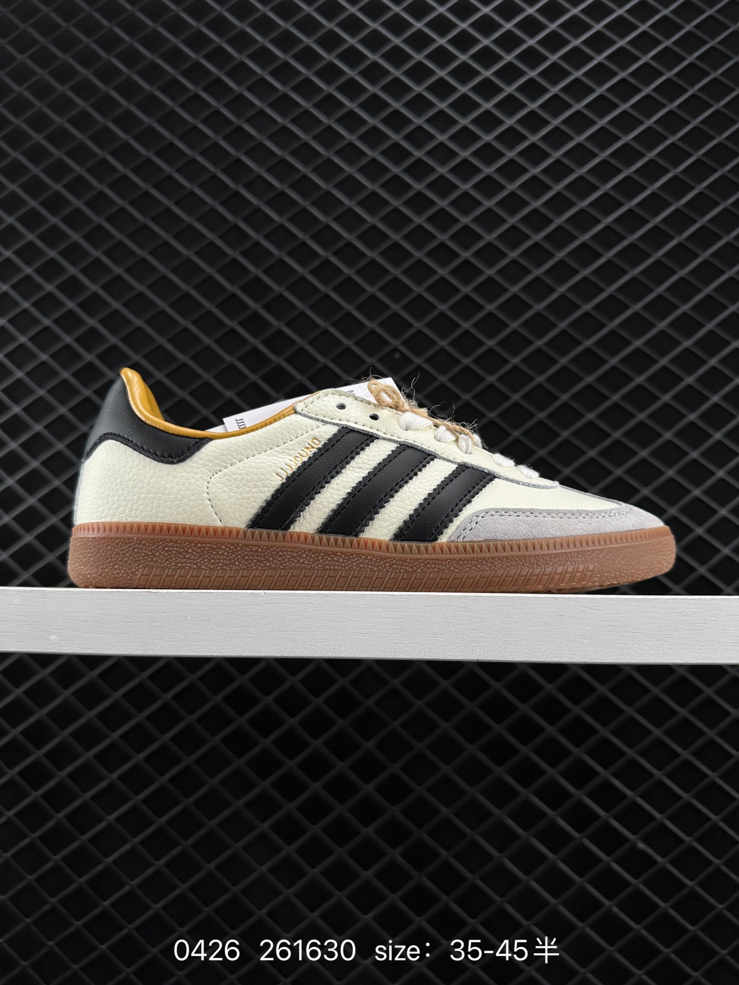 JJJJound x AD Originals Samba Classic”Studded Pack Black“