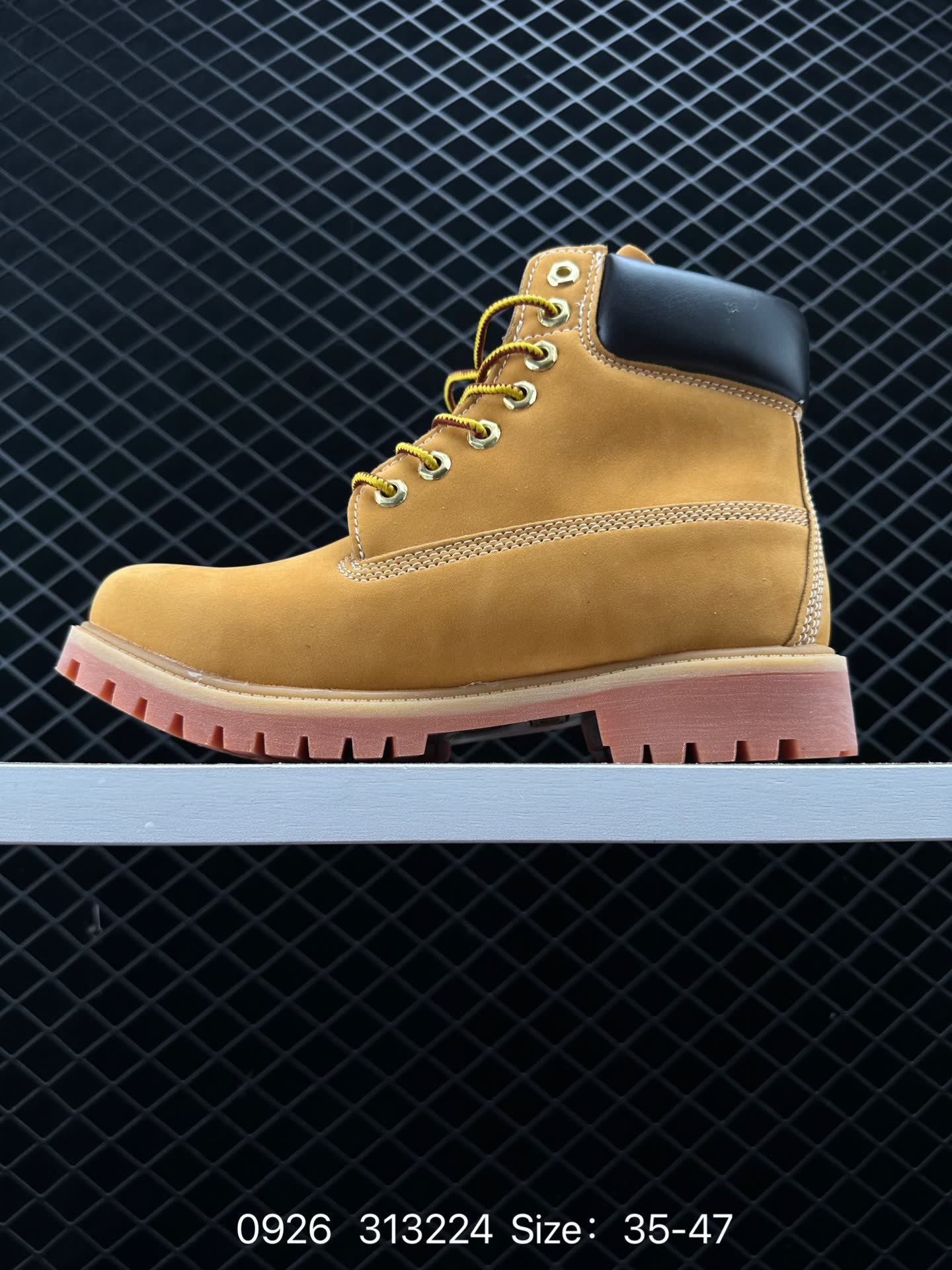 Timberland Wheat Premium 6 Inch  Leather Boots