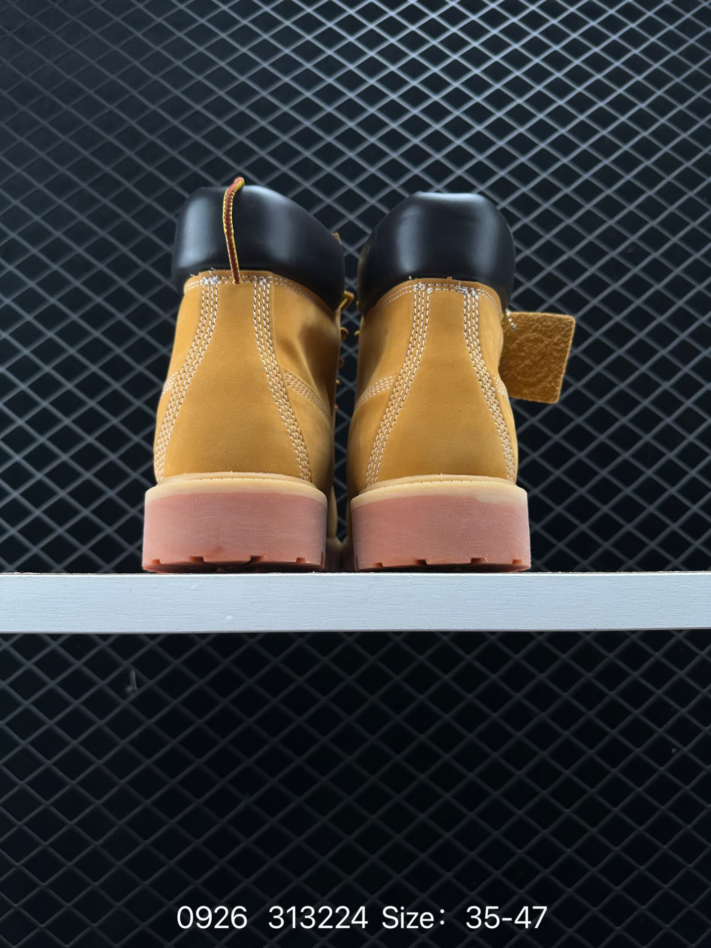 Timberland Wheat Premium 6 Inch  Leather Boots