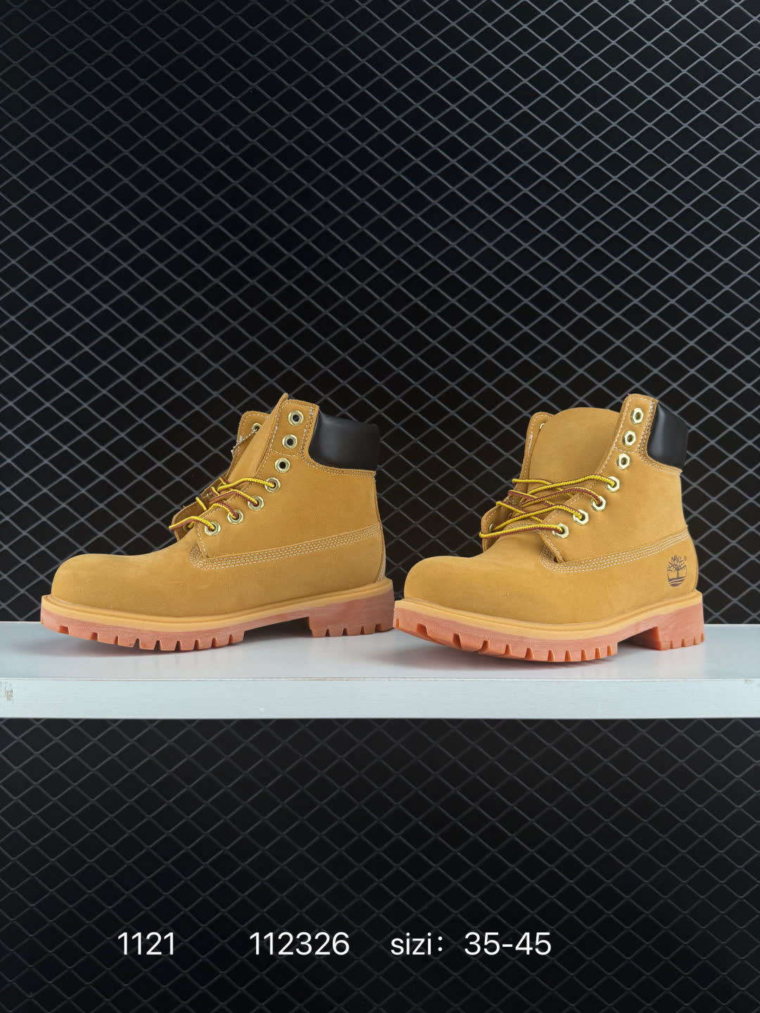 Timberland Wheat Premium 6 Inch  Leather Boots