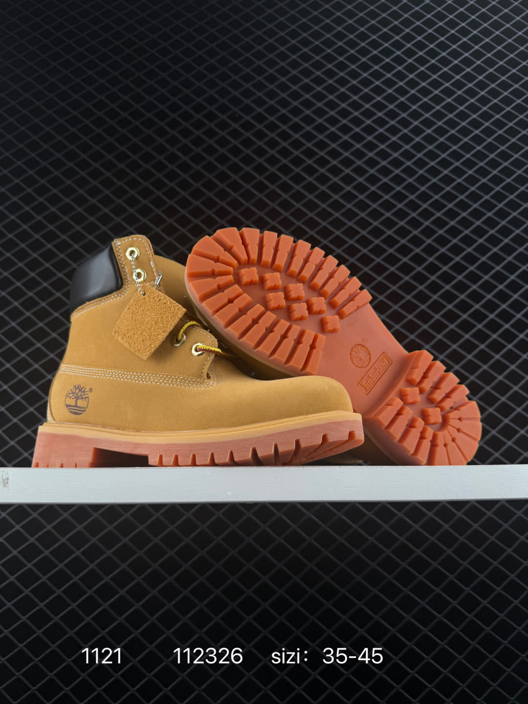 Timberland Wheat Premium 6 Inch  Leather Boots