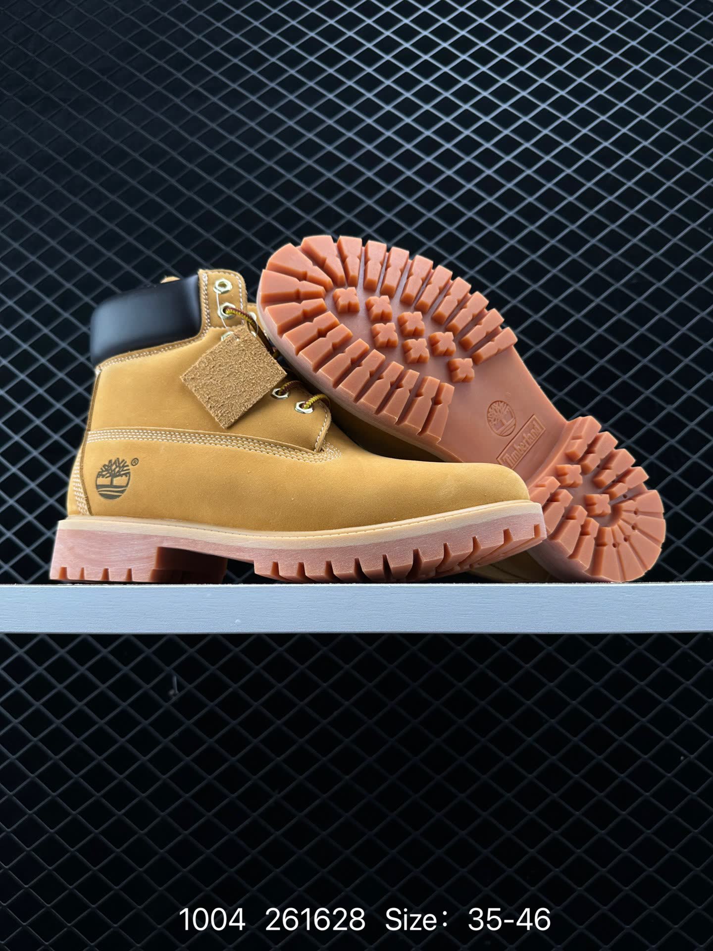 Timberland Wheat Premium 6 Inch  Leather Boots