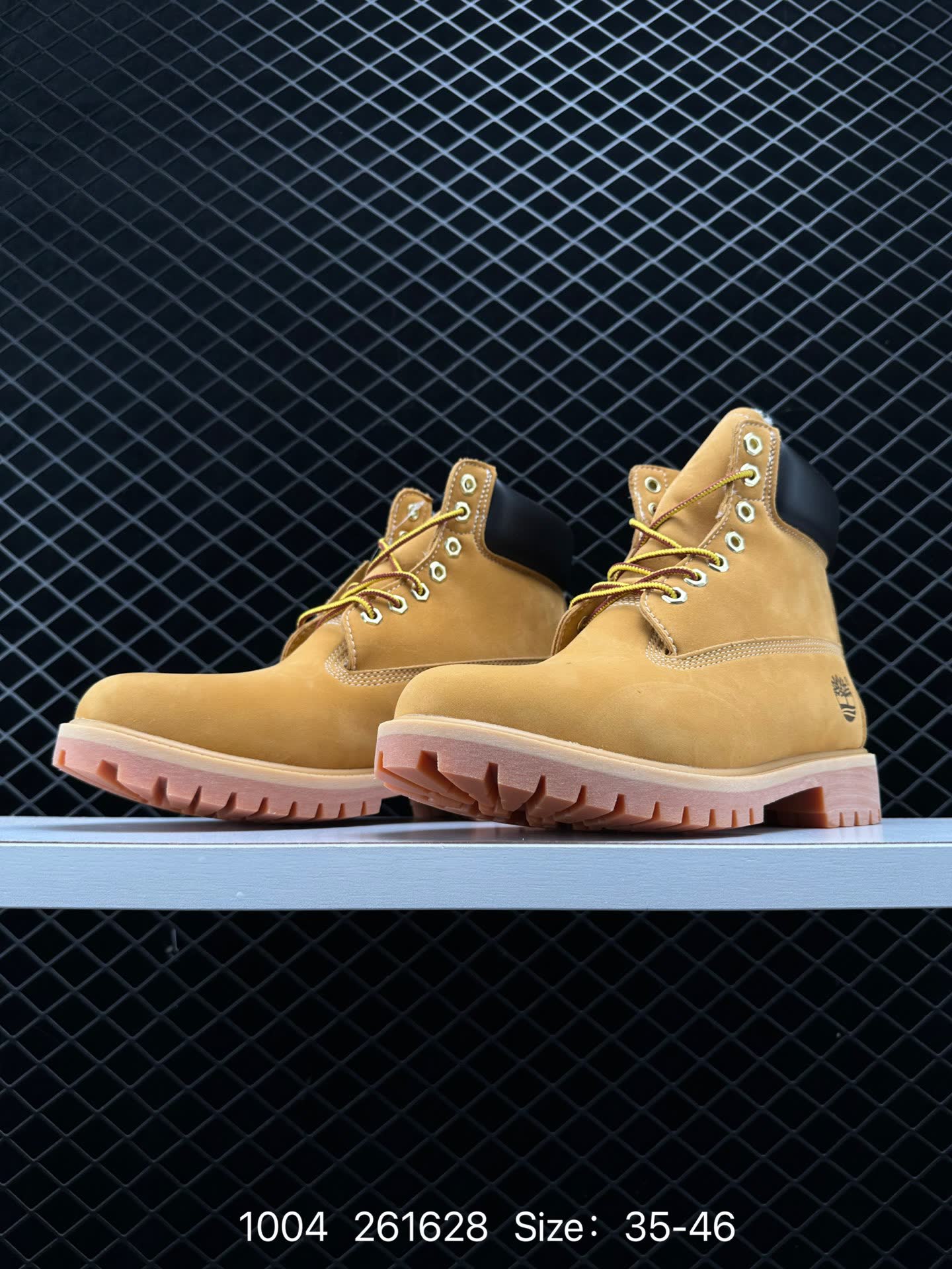 Timberland Wheat Premium 6 Inch  Leather Boots