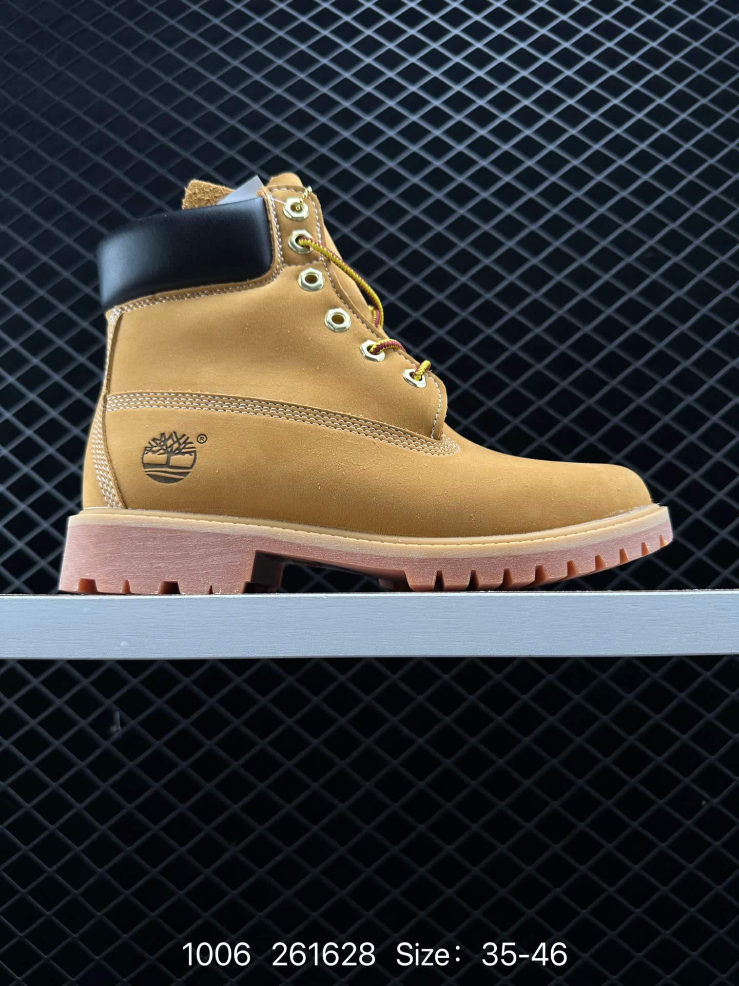 Timberland Wheat Premium 6 Inch  Leather Boots