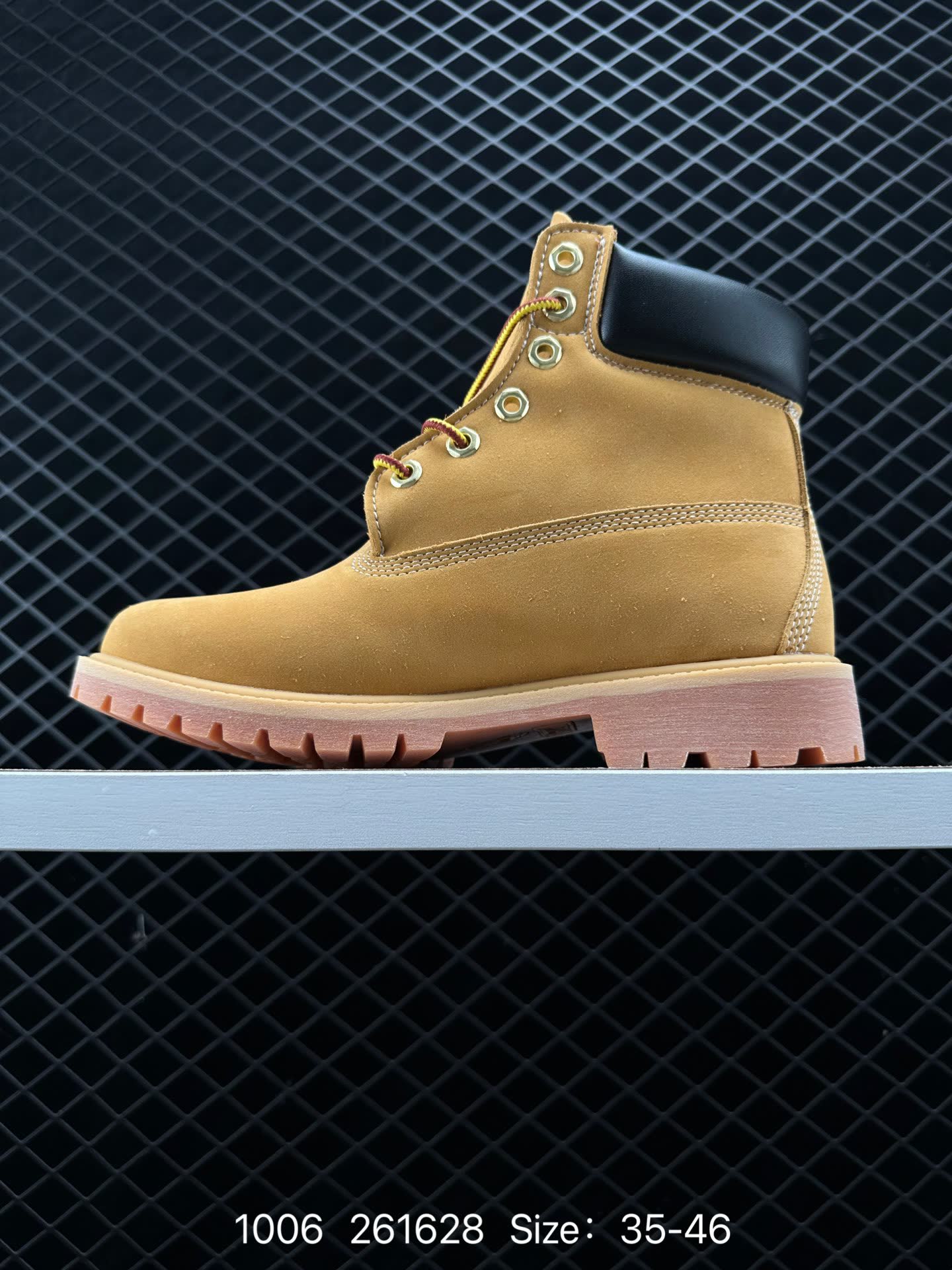 Timberland Wheat Premium 6 Inch  Leather Boots