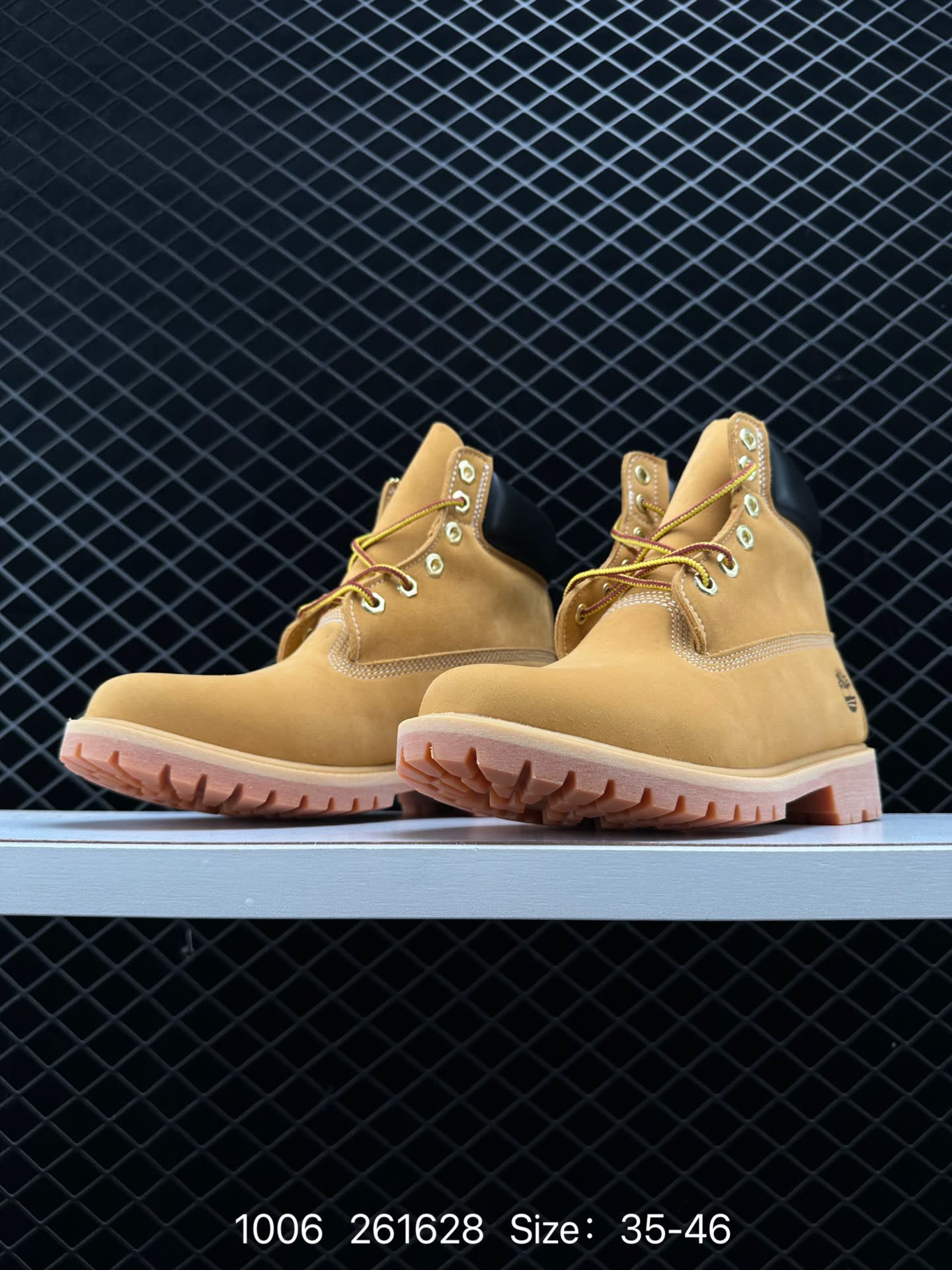 Timberland Wheat Premium 6 Inch  Leather Boots