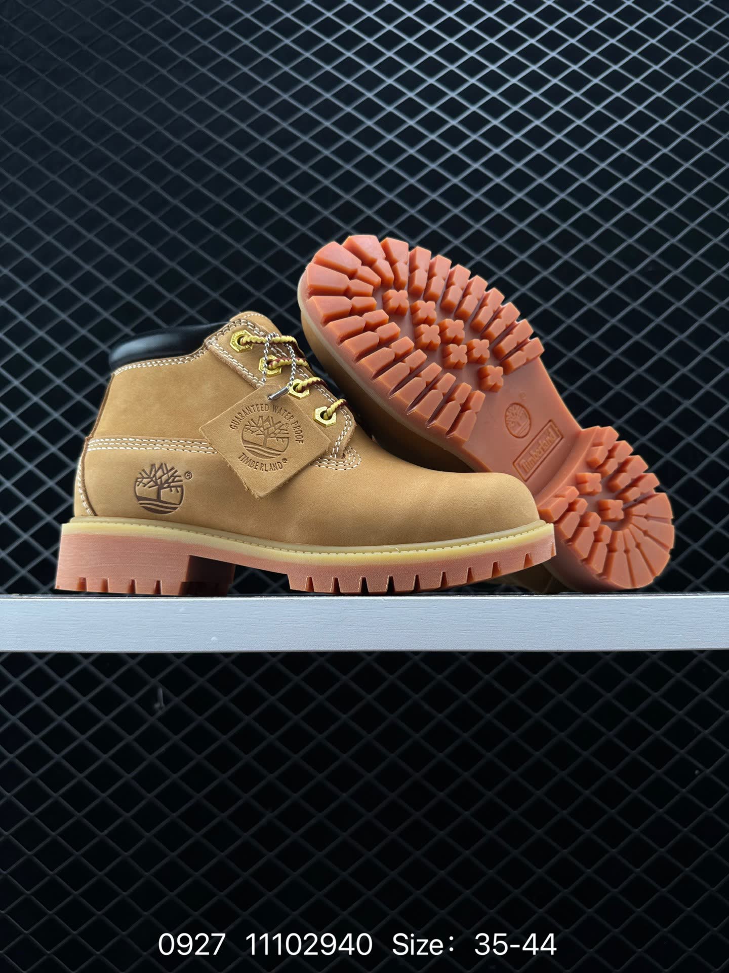 Timberland Wheat Premium 6 Inch  Leather Boots