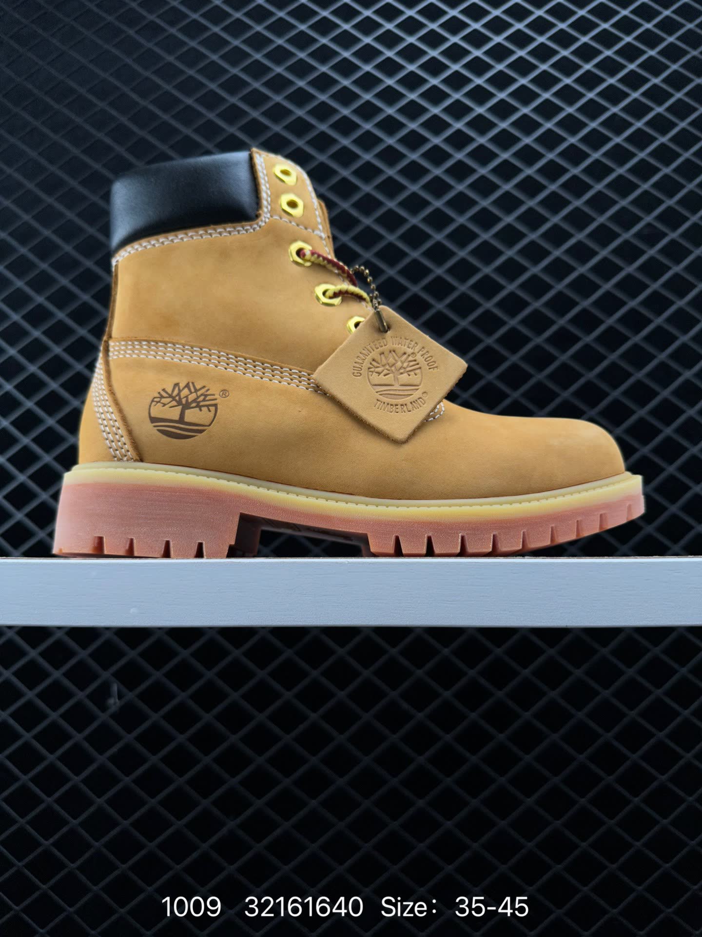 Timberland Wheat Premium 6 Inch  Leather Boots