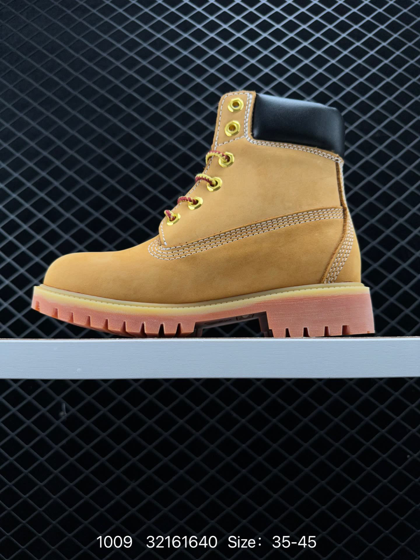 Timberland Wheat Premium 6 Inch  Leather Boots