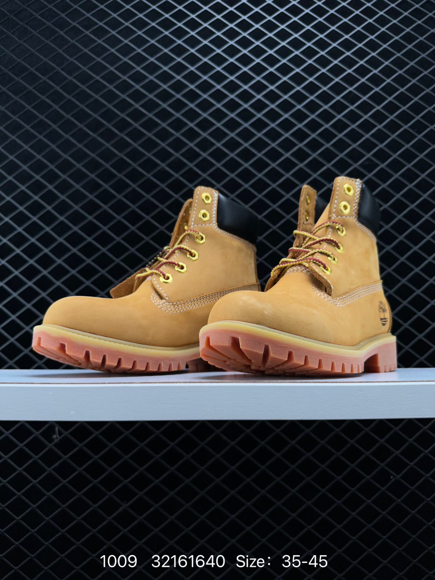Timberland Wheat Premium 6 Inch  Leather Boots