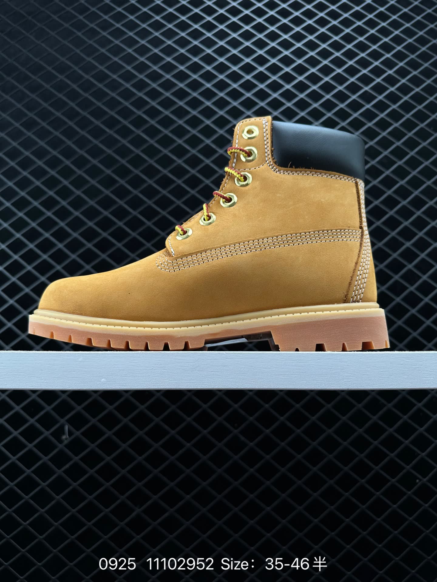 Timberland Wheat Premium 6 Inch  Leather Boots