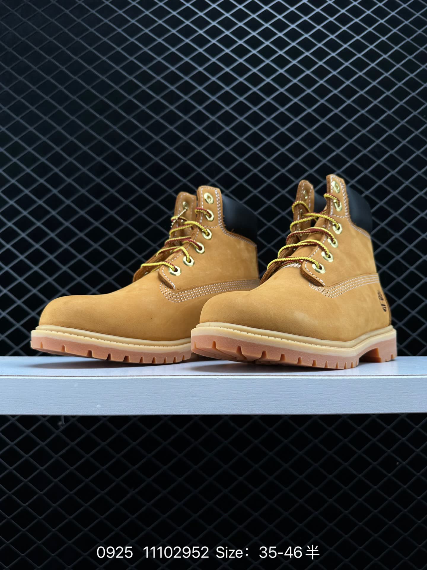 Timberland Wheat Premium 6 Inch  Leather Boots