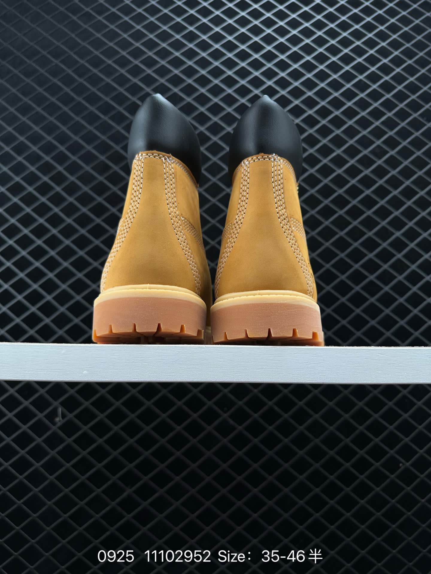 Timberland Wheat Premium 6 Inch  Leather Boots