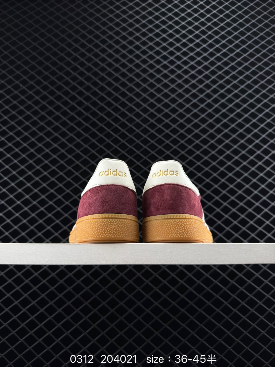 adidas originals HANDBALL SPEZIAL Shadow Rot OFF-WHITE