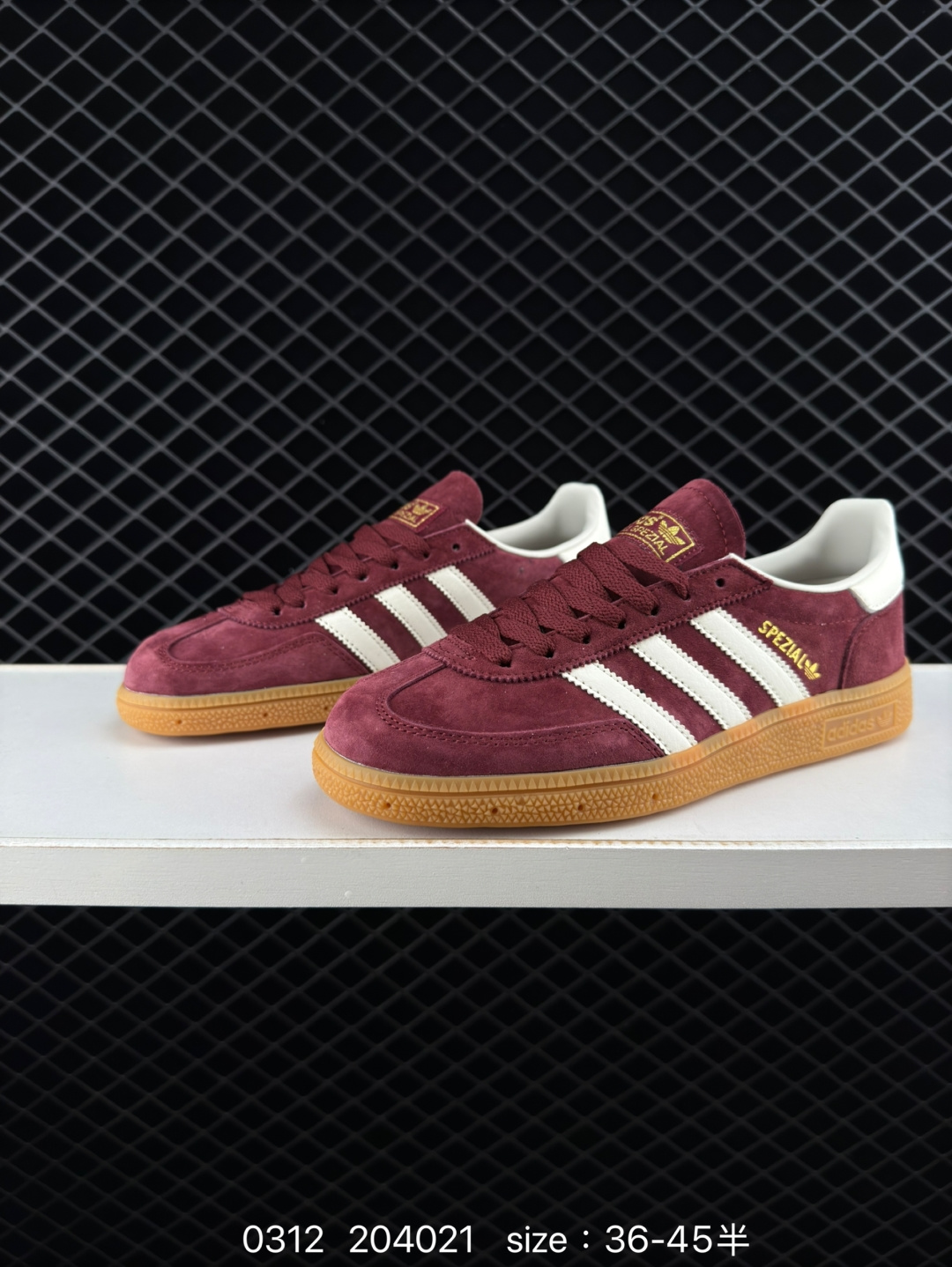 adidas originals HANDBALL SPEZIAL Shadow Rot OFF-WHITE