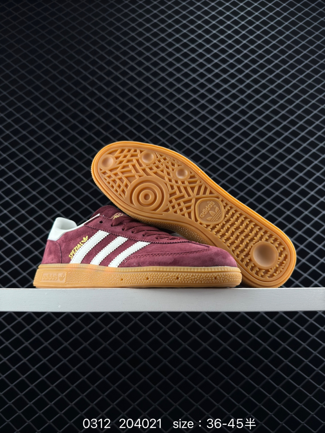 adidas originals HANDBALL SPEZIAL Shadow Rot OFF-WHITE