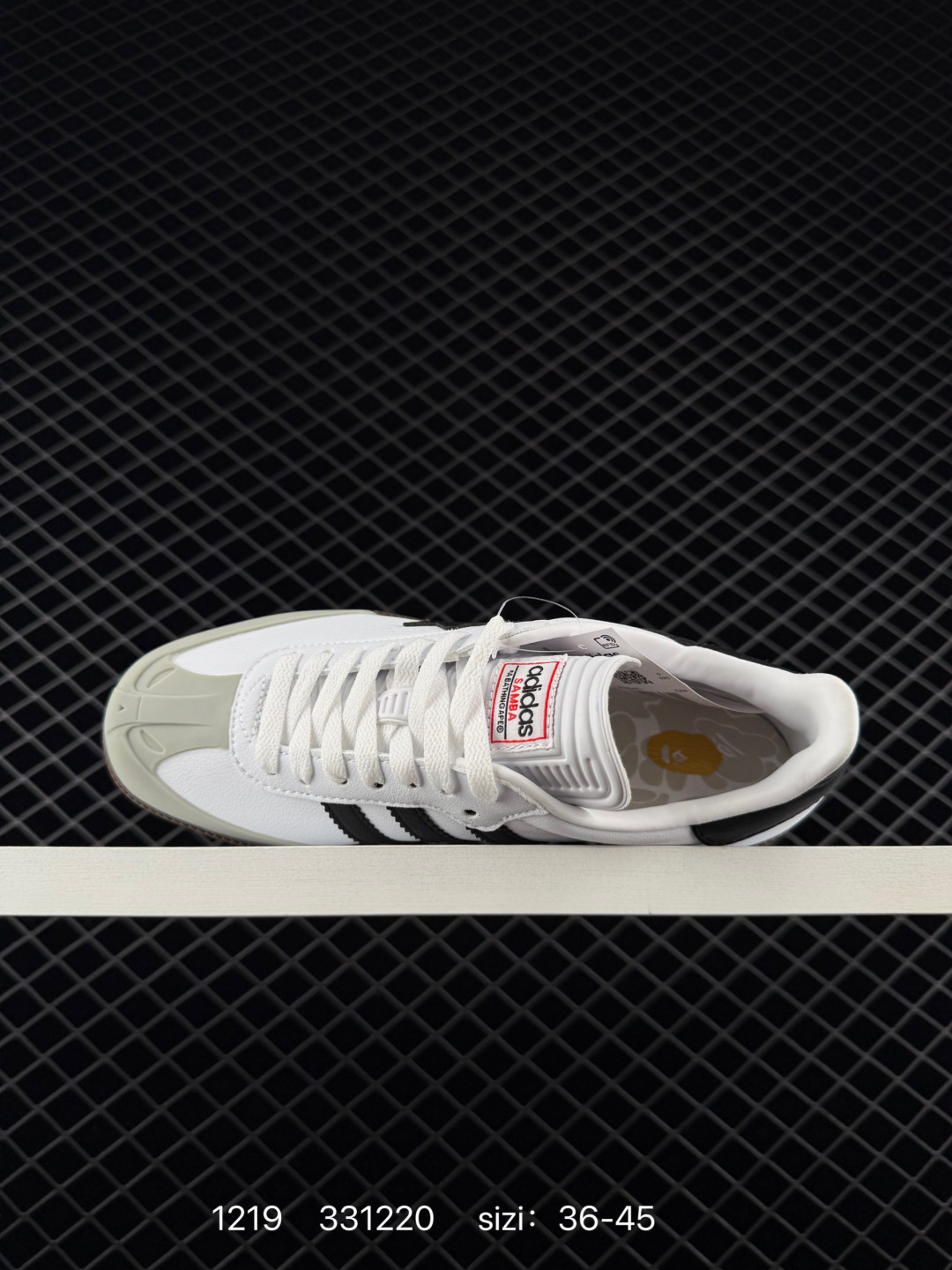A Bathing Ape x Adidas Originals Samba
