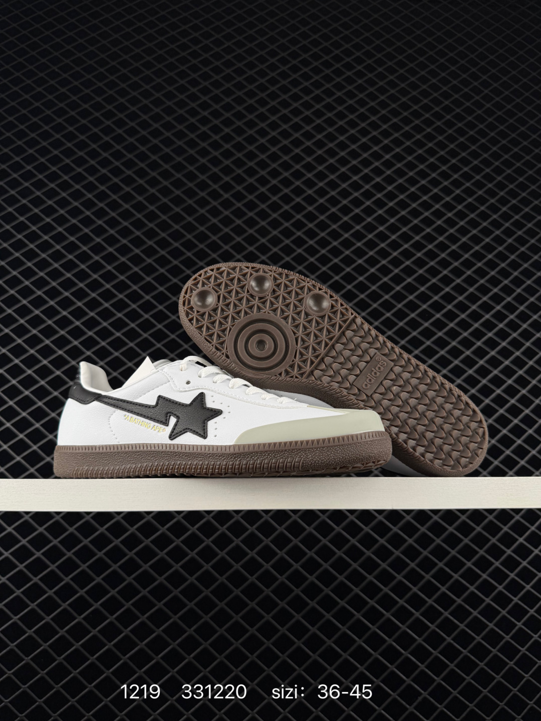 A Bathing Ape x Adidas Originals Samba