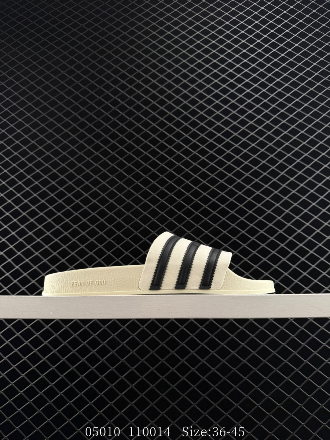 Adidas Originals Adilette Slide 50th Anniversary x FOG/Fear of God Adidas Originals Adilette Slide 50th Anniversary x FOG/Fear of God