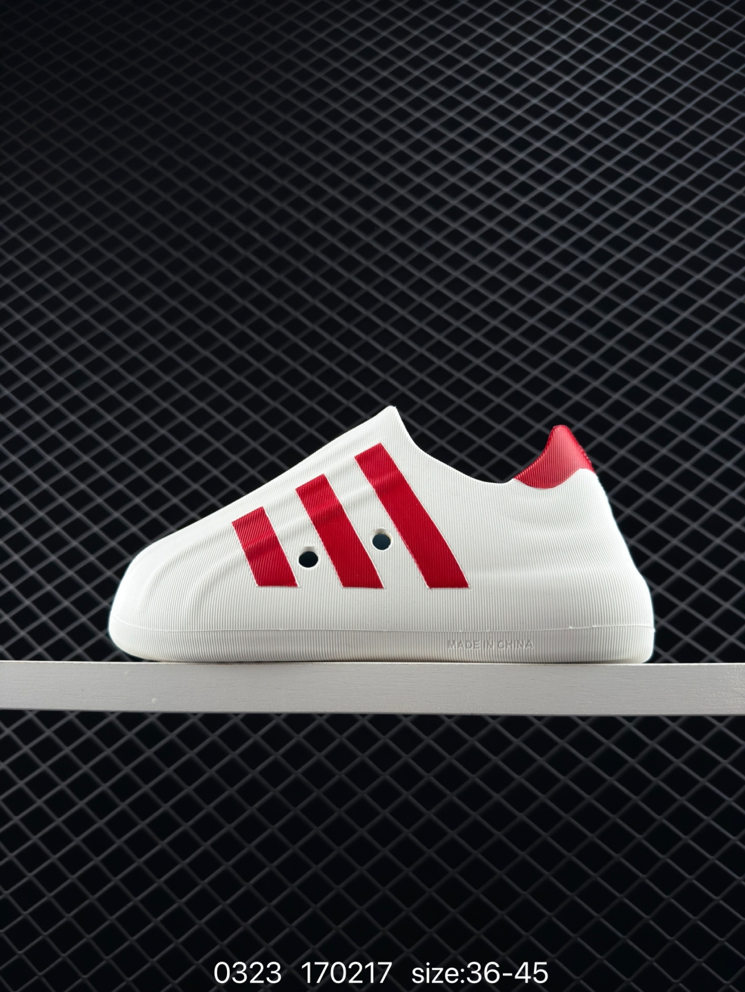 Adidas adiFOM SuperstarRed Rouge”