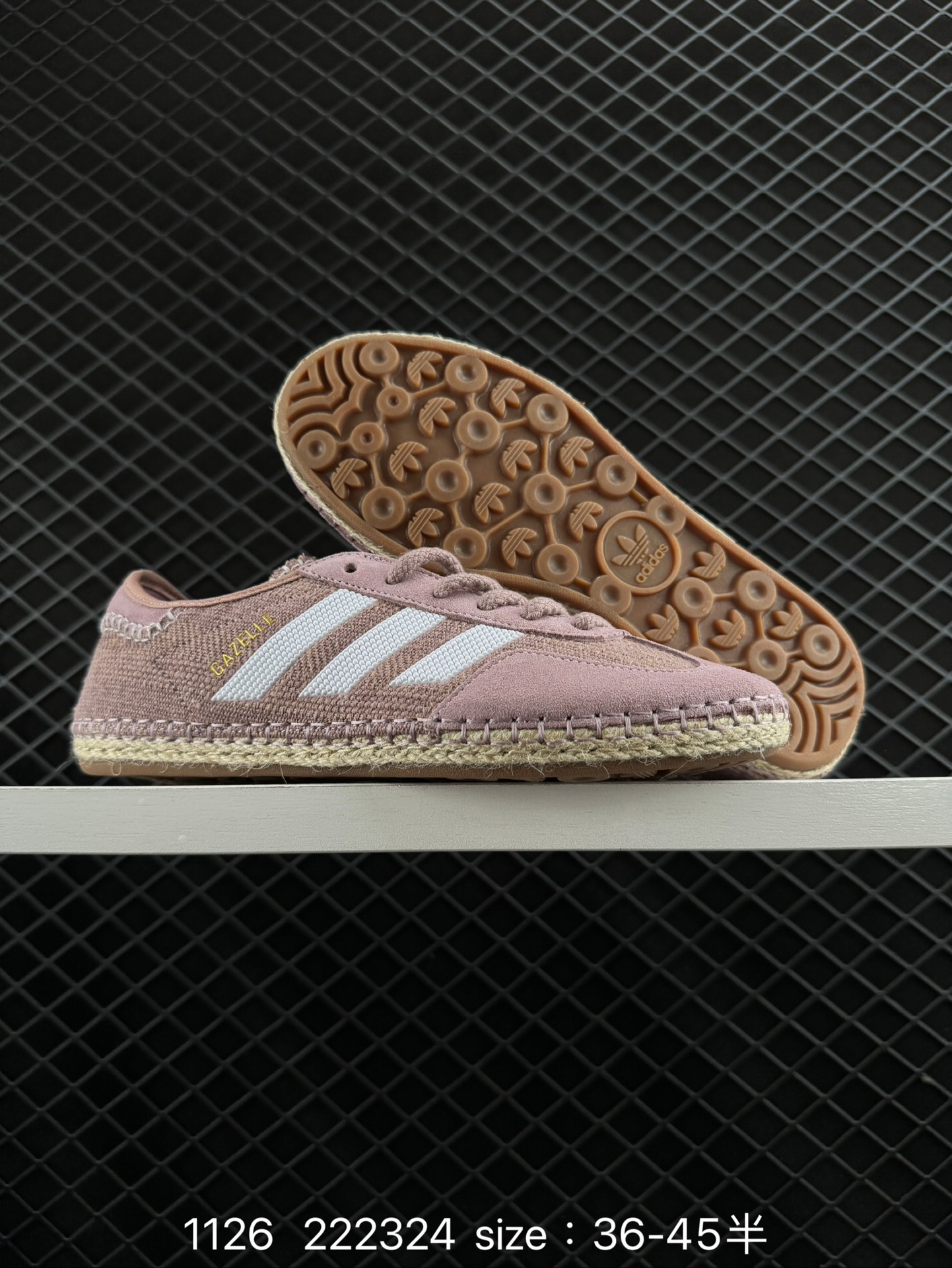 CLOT x Adidas Originals Gazelle Halo Ivory