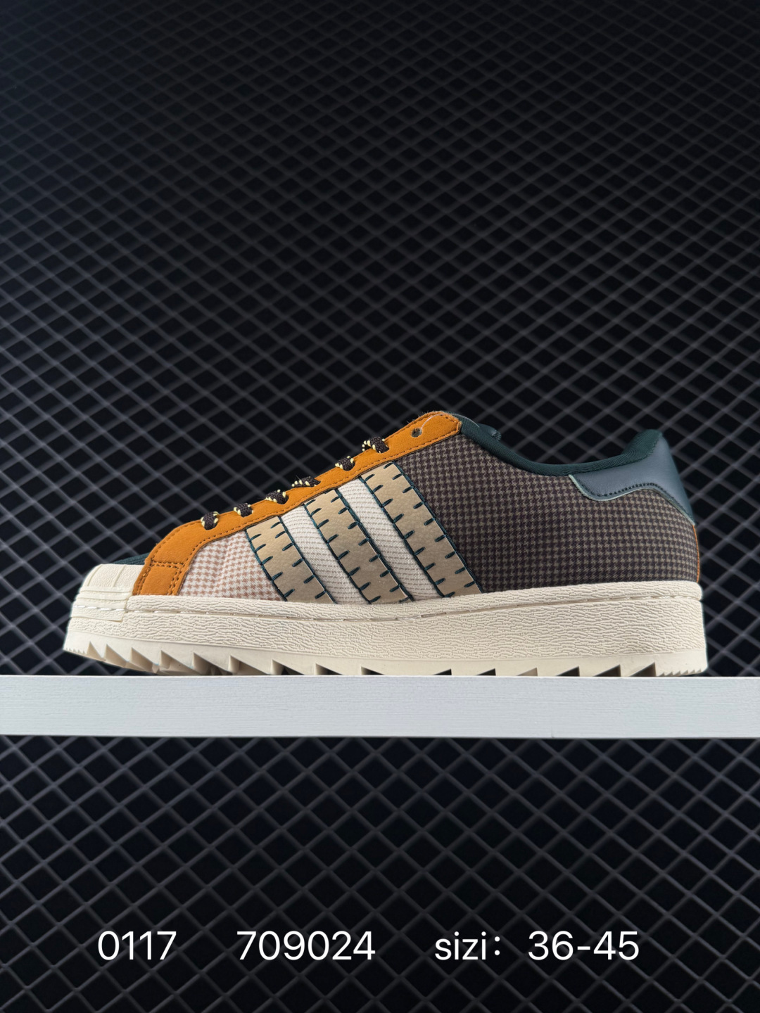 CLOT x adidas originals SUPERSTAR PATCHWORK