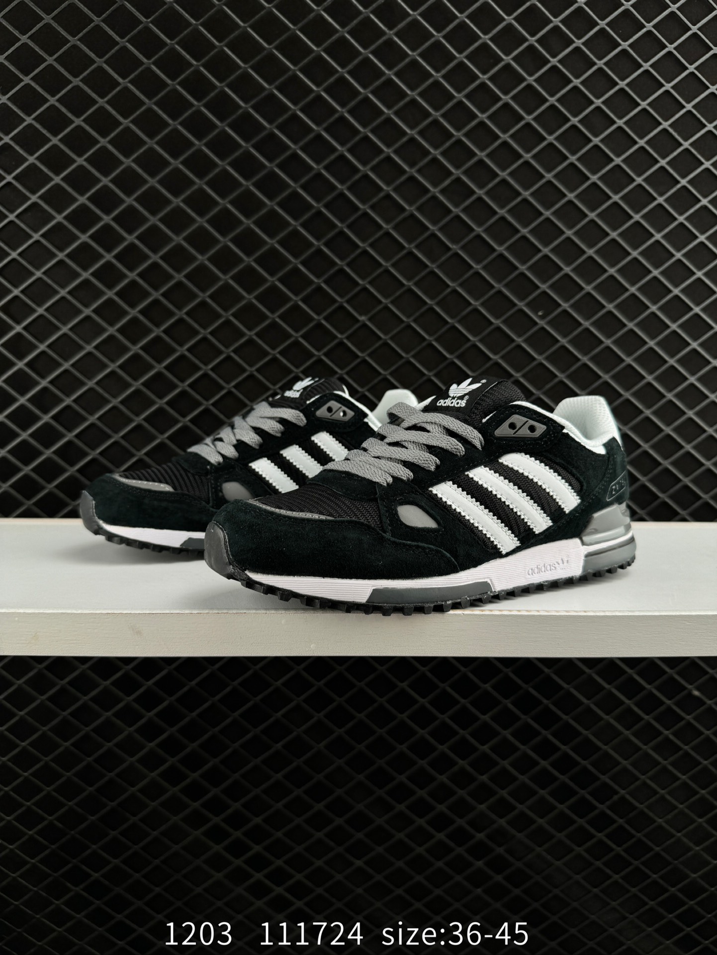 Adidas  Originals ZX750 HD”White/Black/Sliver“