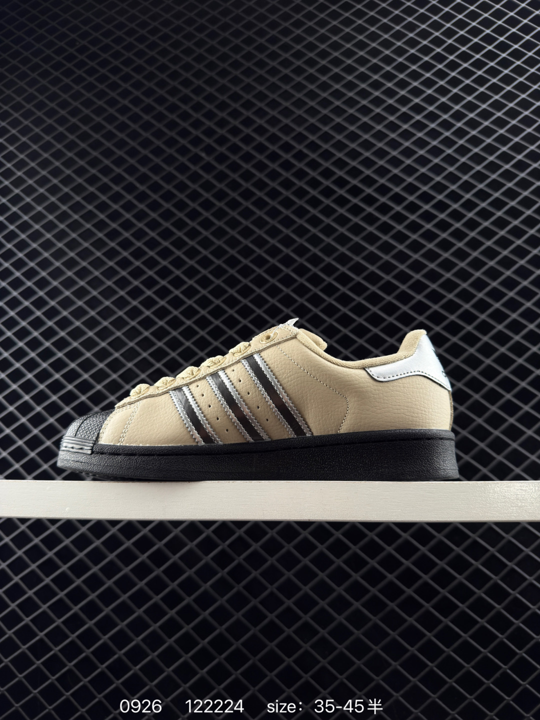 adidas  Originals Superstar”White/Black/Gold“
