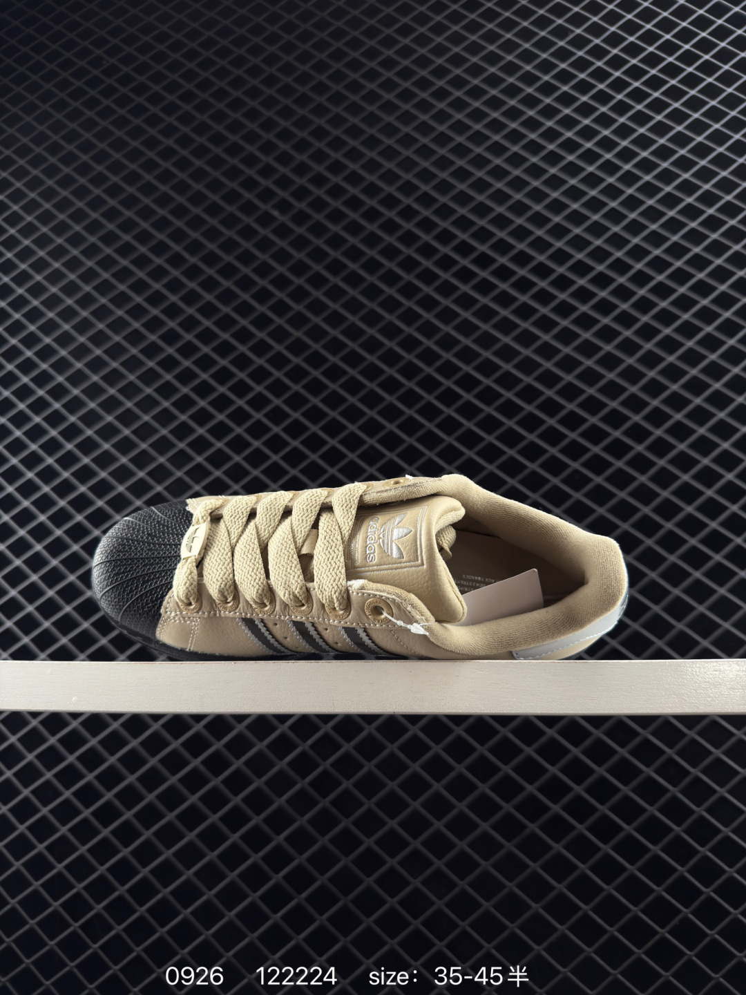 adidas  Originals Superstar”White/Black/Gold“