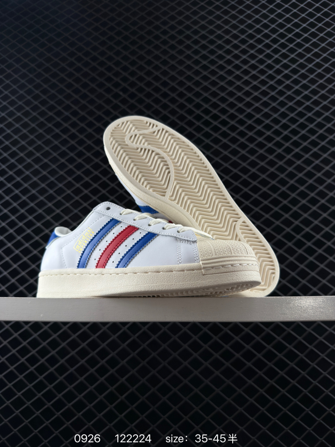 adidas  Originals Superstar”White/Black/Gold“