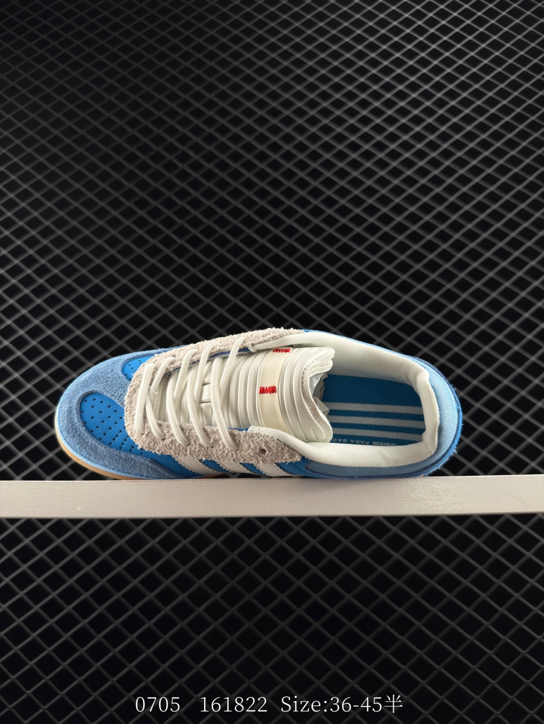 Bad Bunny x Adidas Gazelle Indoor Trainers ”Red White“