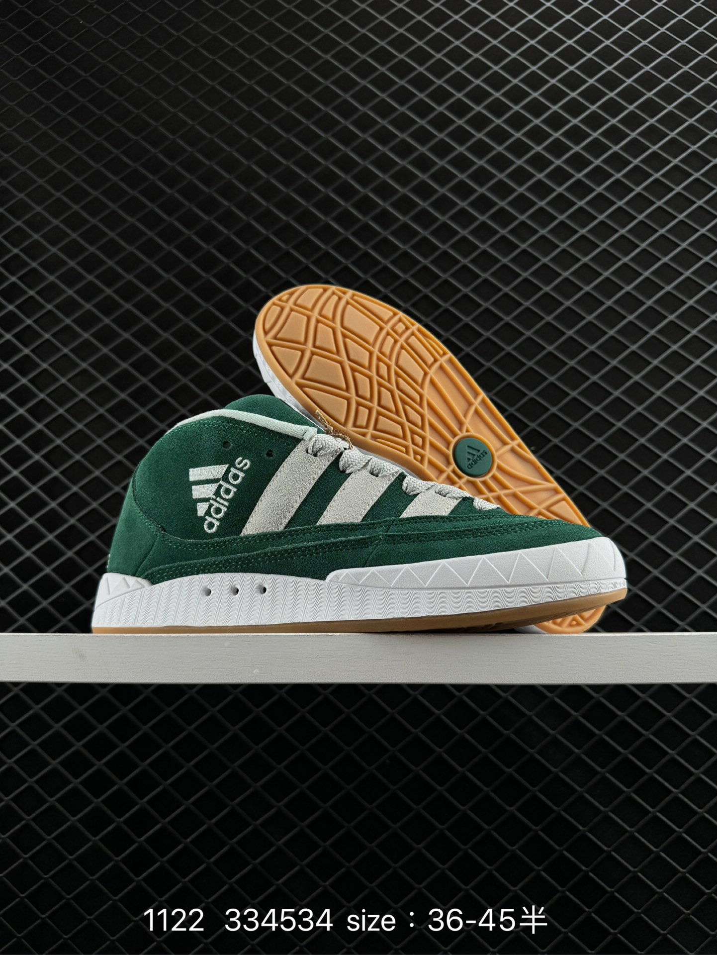 Crude x Adidas Originals Adimatic Mid