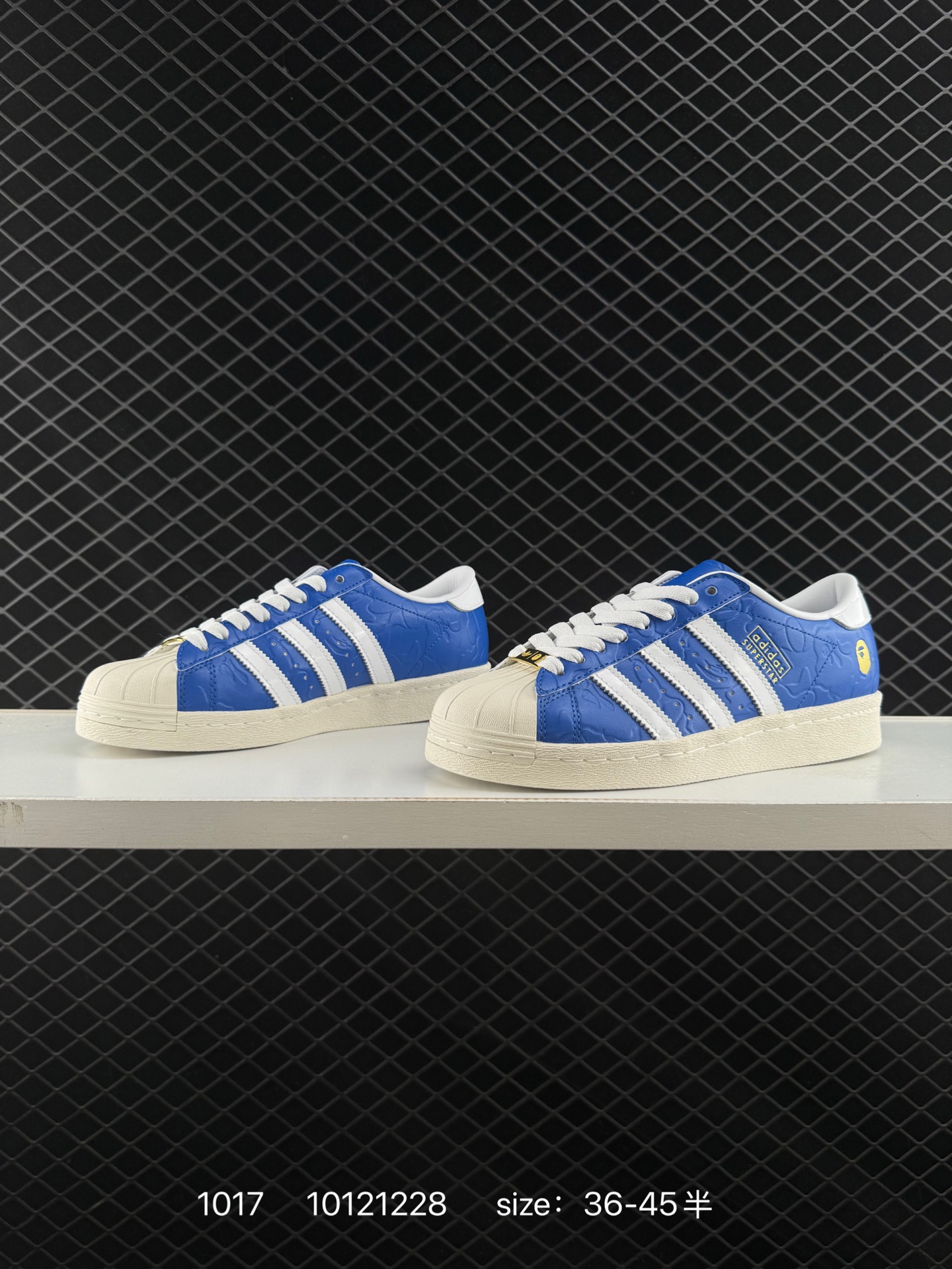 Atmos x BAPE x adidas originals Superstar