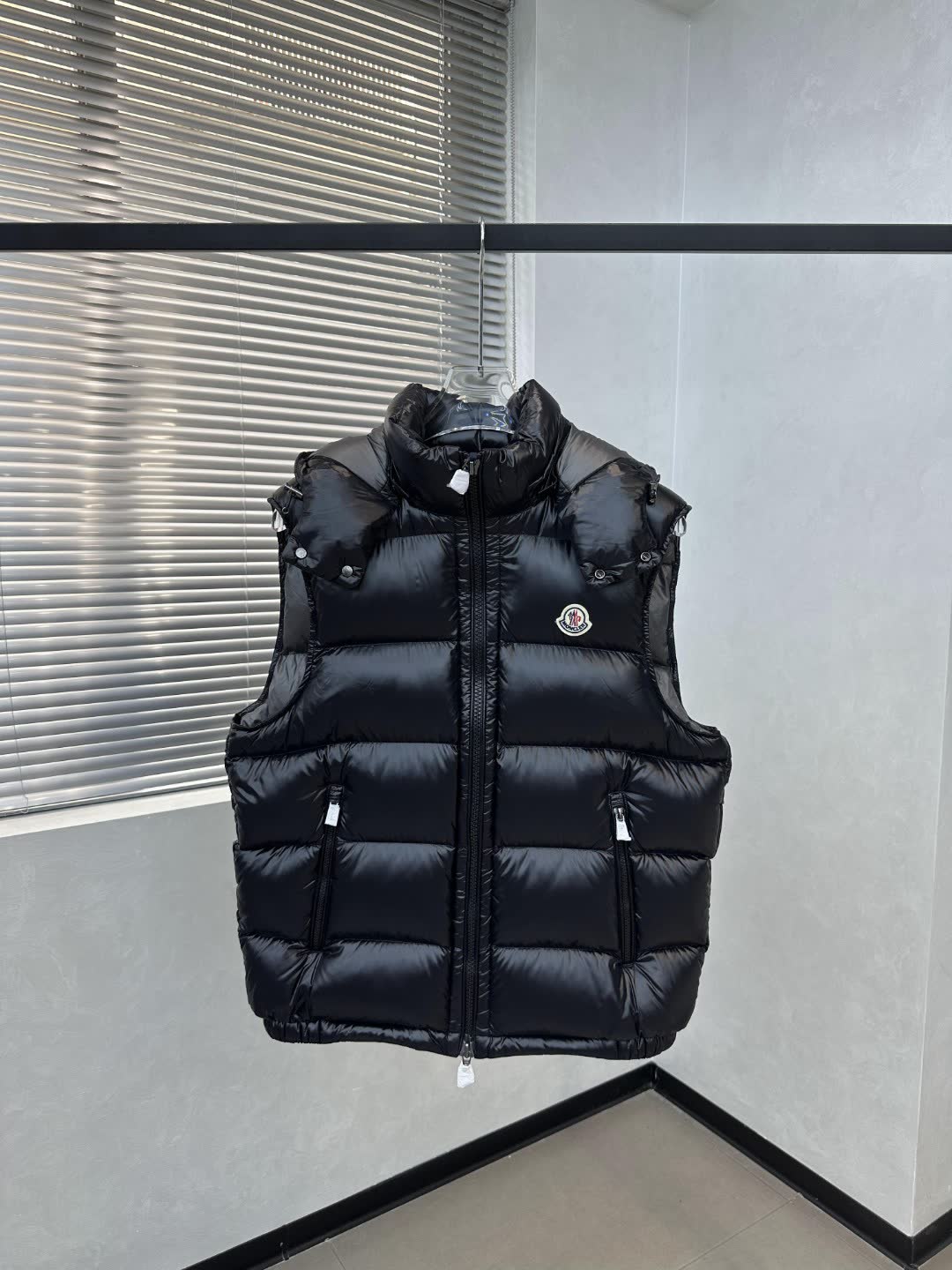 Moncler Bormes Hooded Down Vest Moncler Bormes Hooded Down Vest