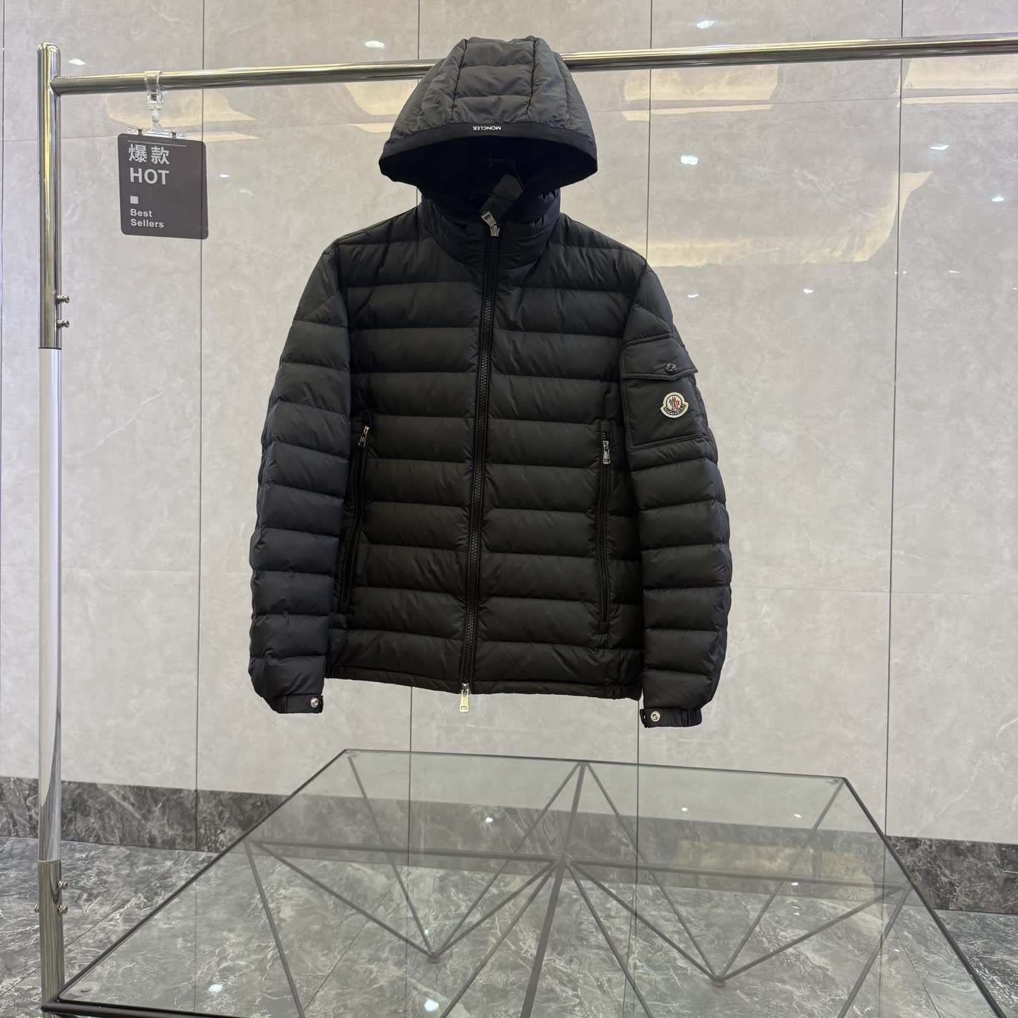 Moncler Hooded Down Jacket Moncler Hooded Down Jacket