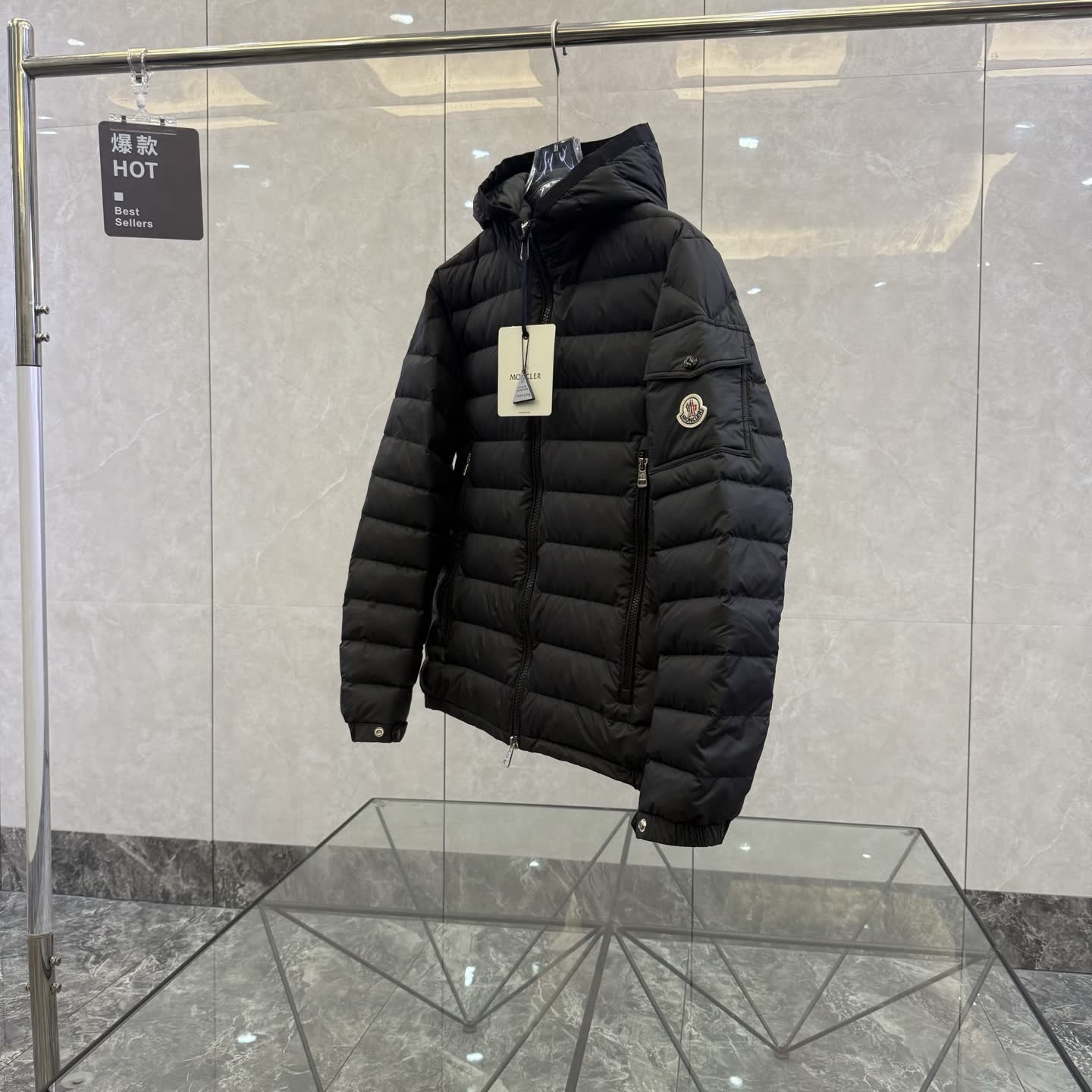 Moncler Hooded Down Jacket