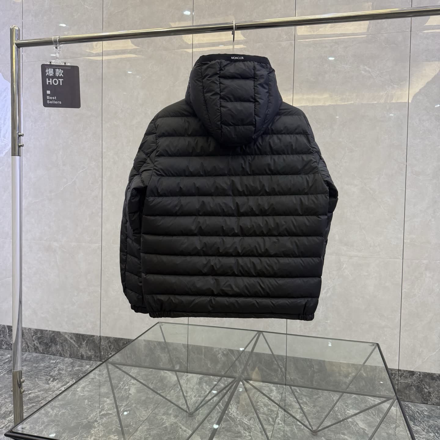 Moncler Hooded Down Jacket