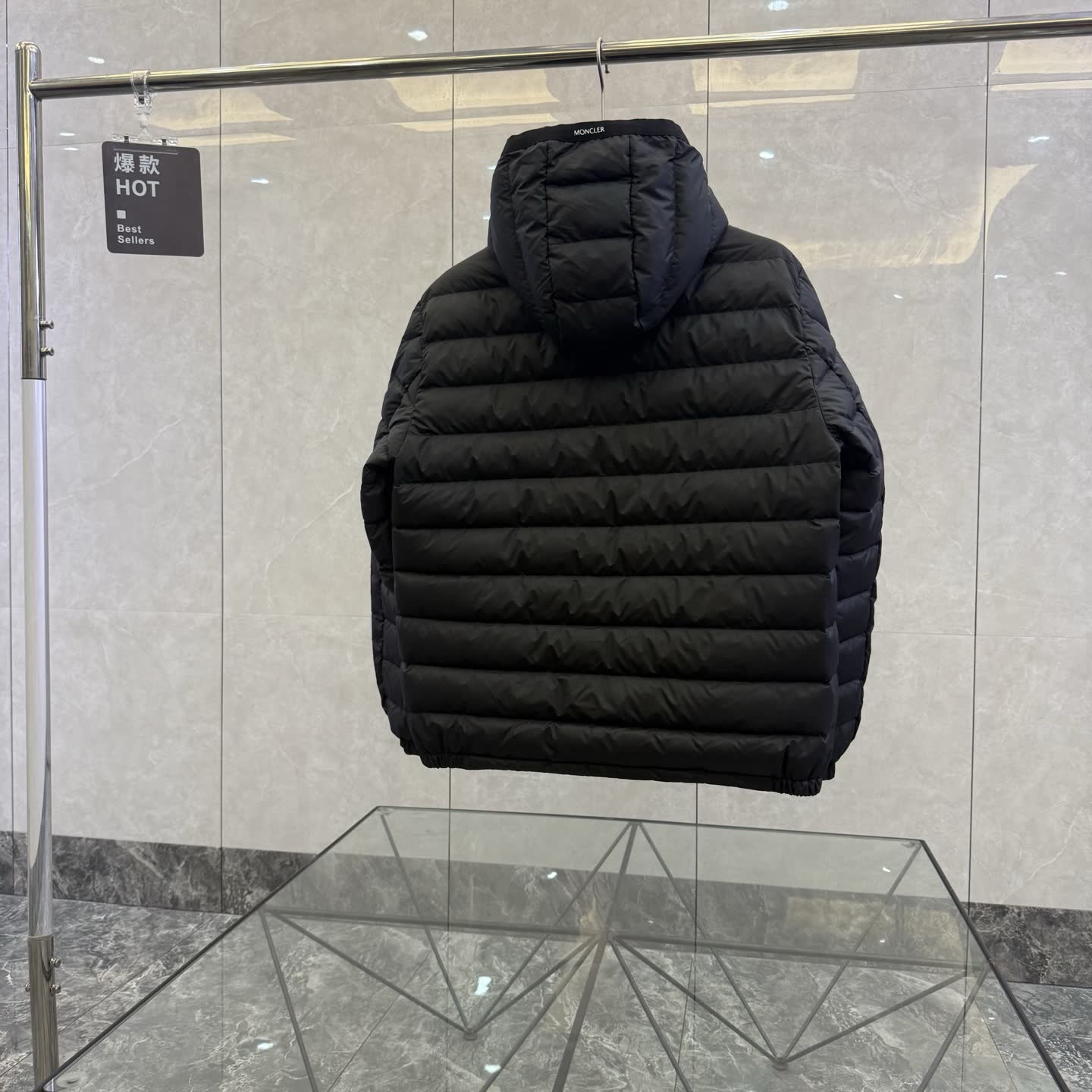 Moncler Hooded Down Jacket