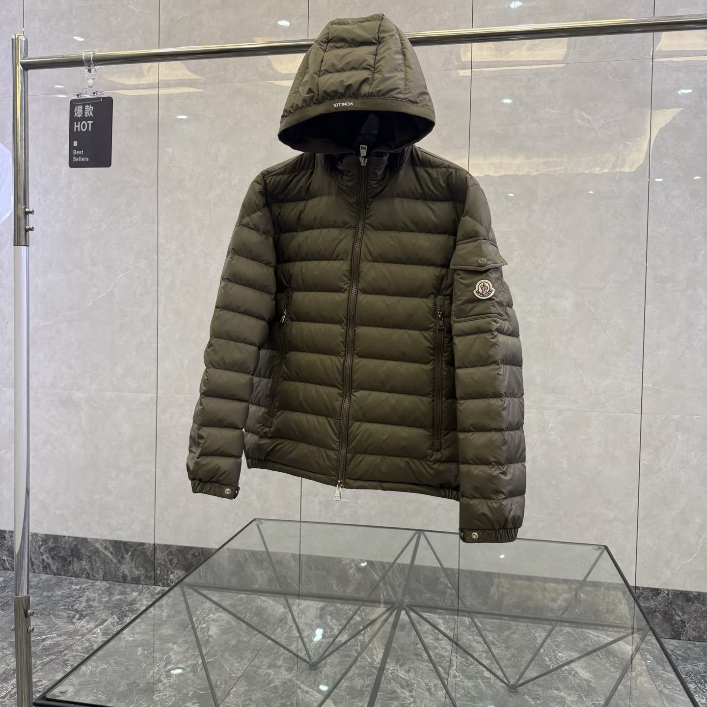 Moncler Hooded Down Jacket Moncler Hooded Down Jacket