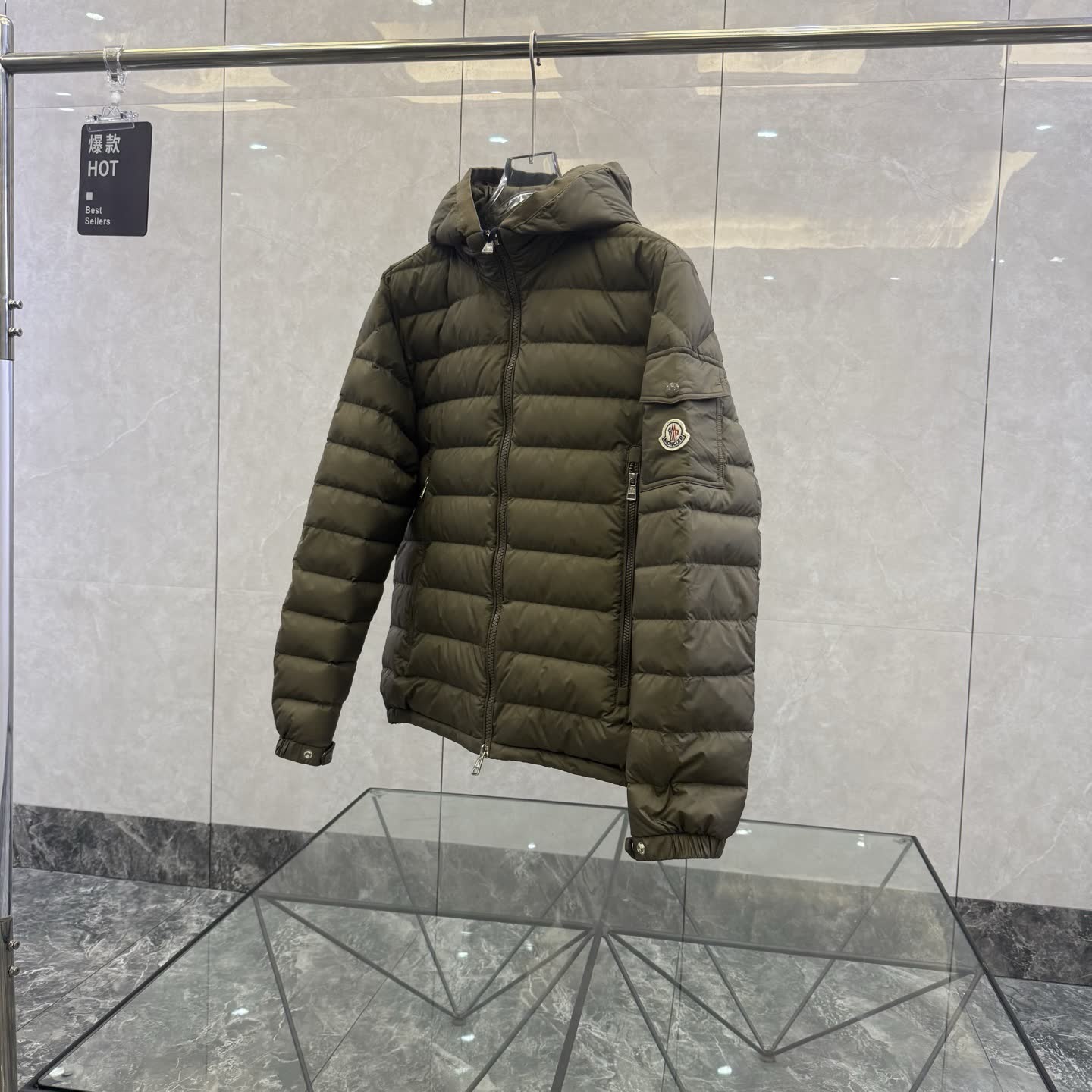 Moncler Hooded Down Jacket