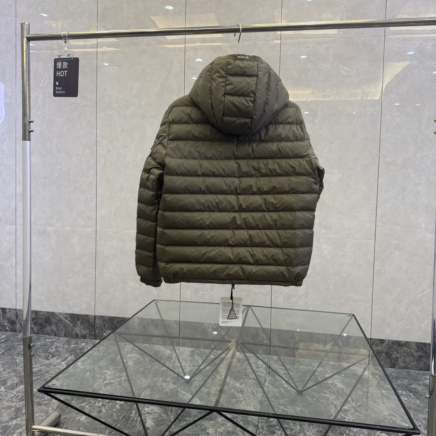 Moncler Hooded Down Jacket