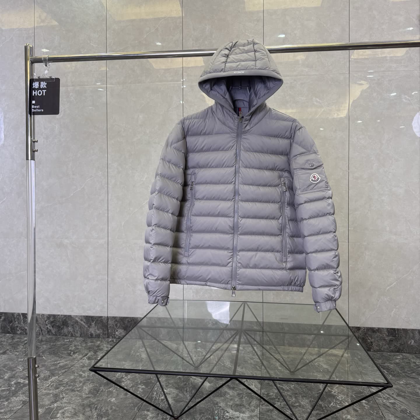 Moncler Hooded Down Jacket Moncler Hooded Down Jacket