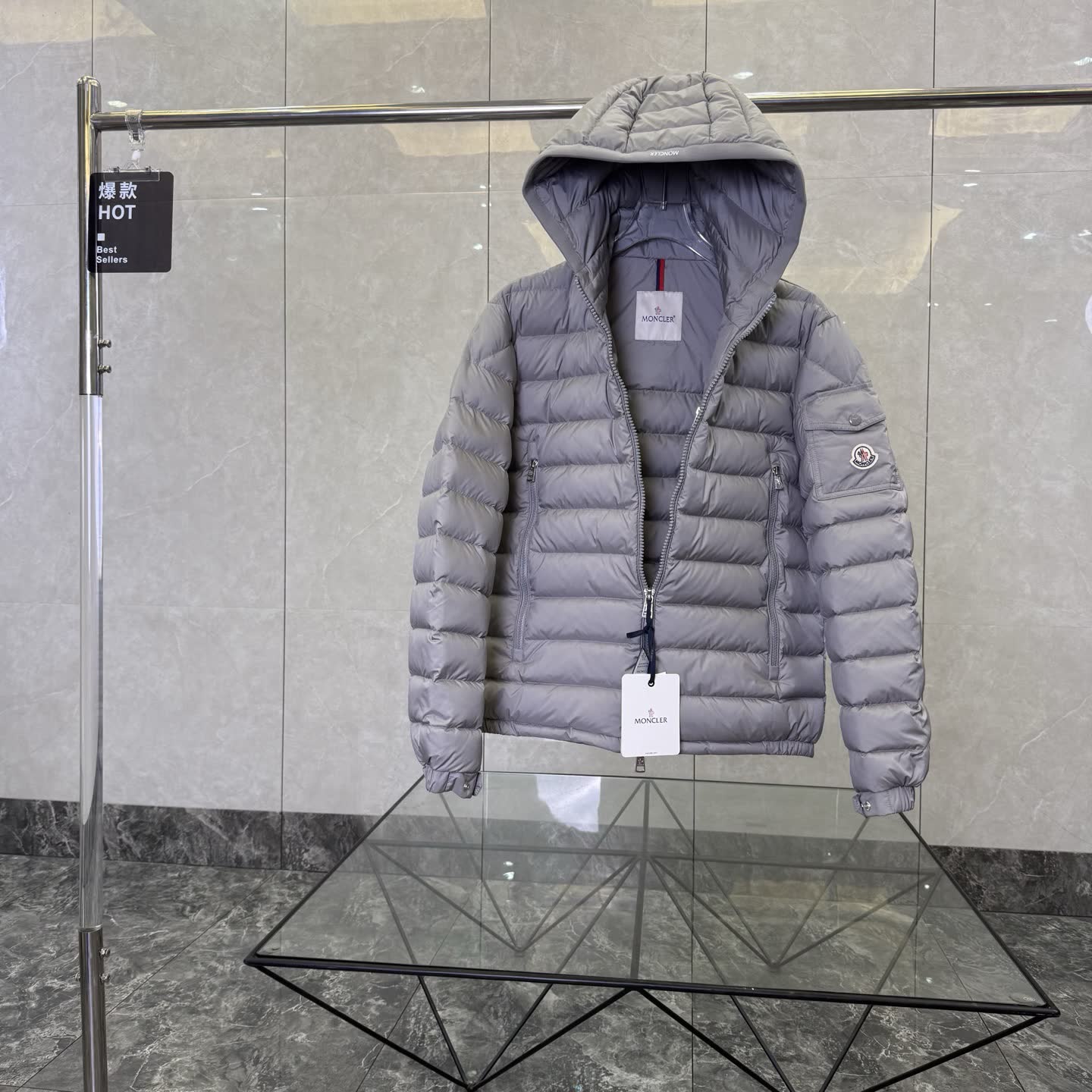 Moncler Hooded Down Jacket Moncler Hooded Down Jacket