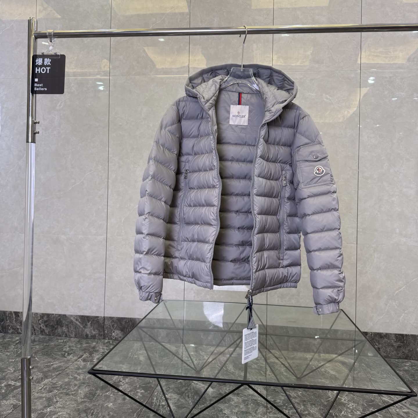 Moncler Hooded Down Jacket Moncler Hooded Down Jacket