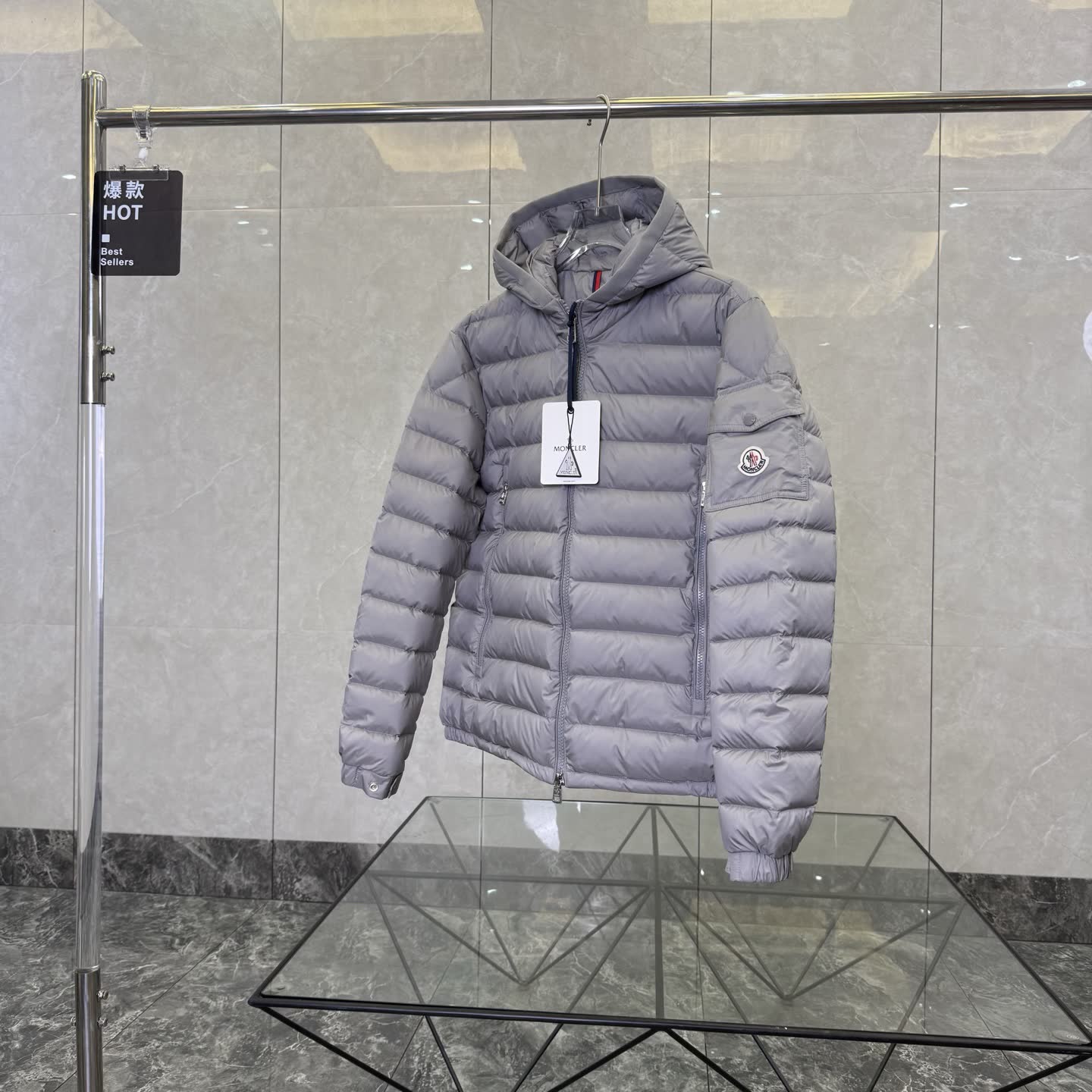 Moncler Hooded Down Jacket Moncler Hooded Down Jacket
