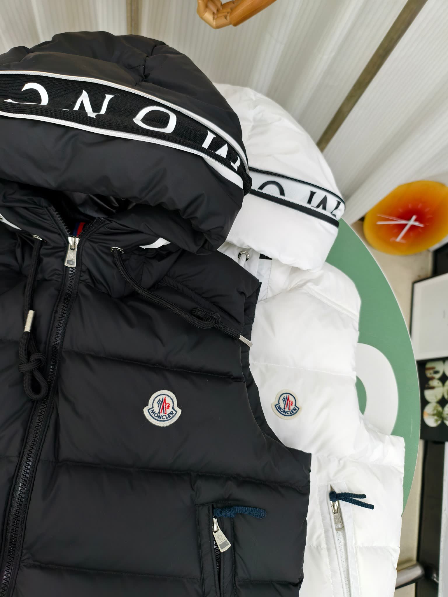 Moncler Hooded Down Vest