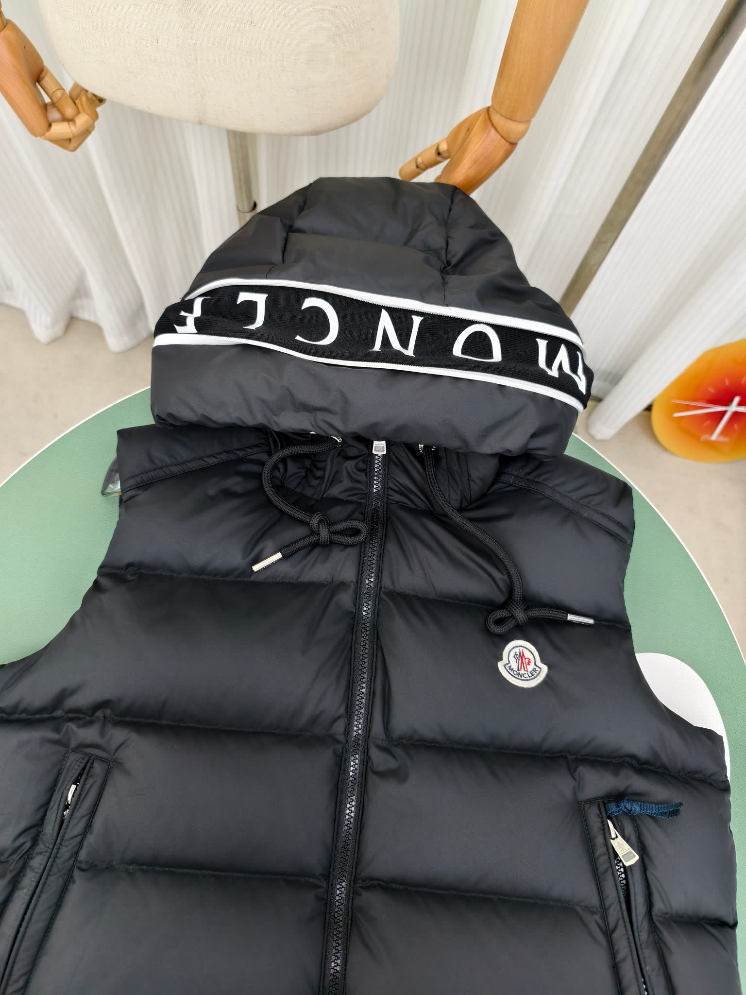 Moncler Hooded Down Vest