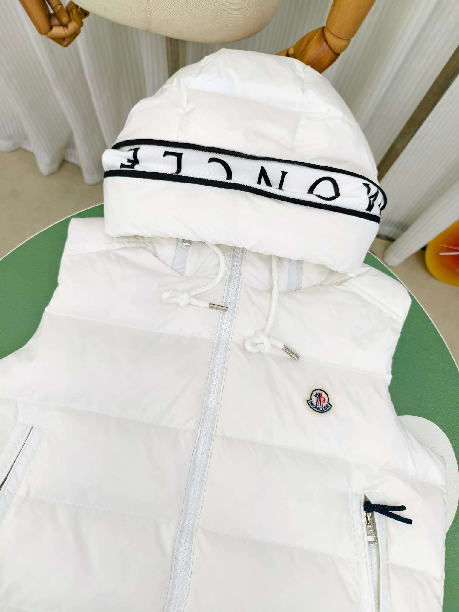 Moncler Hooded Down Vest