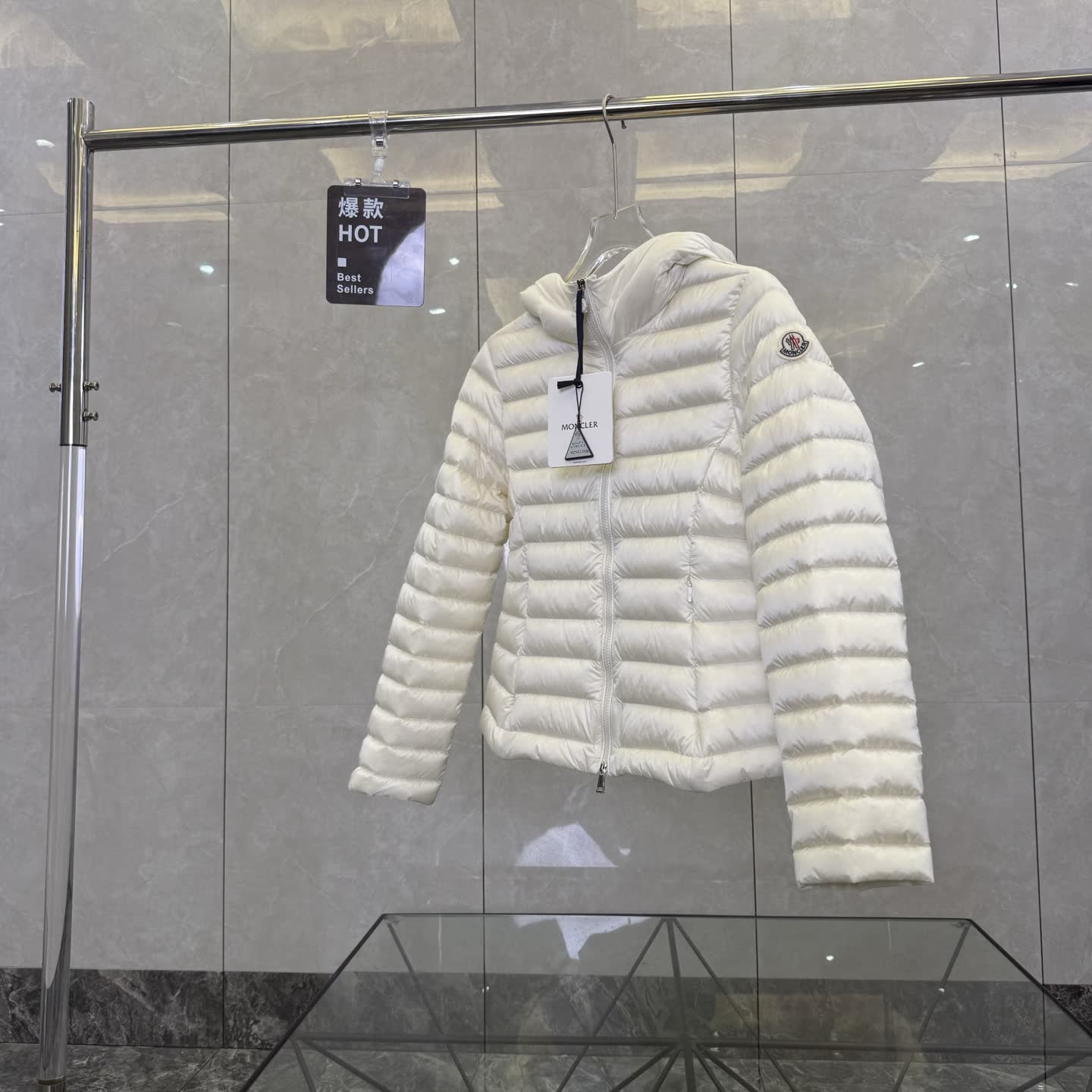 Moncler Hooded Down Jacket