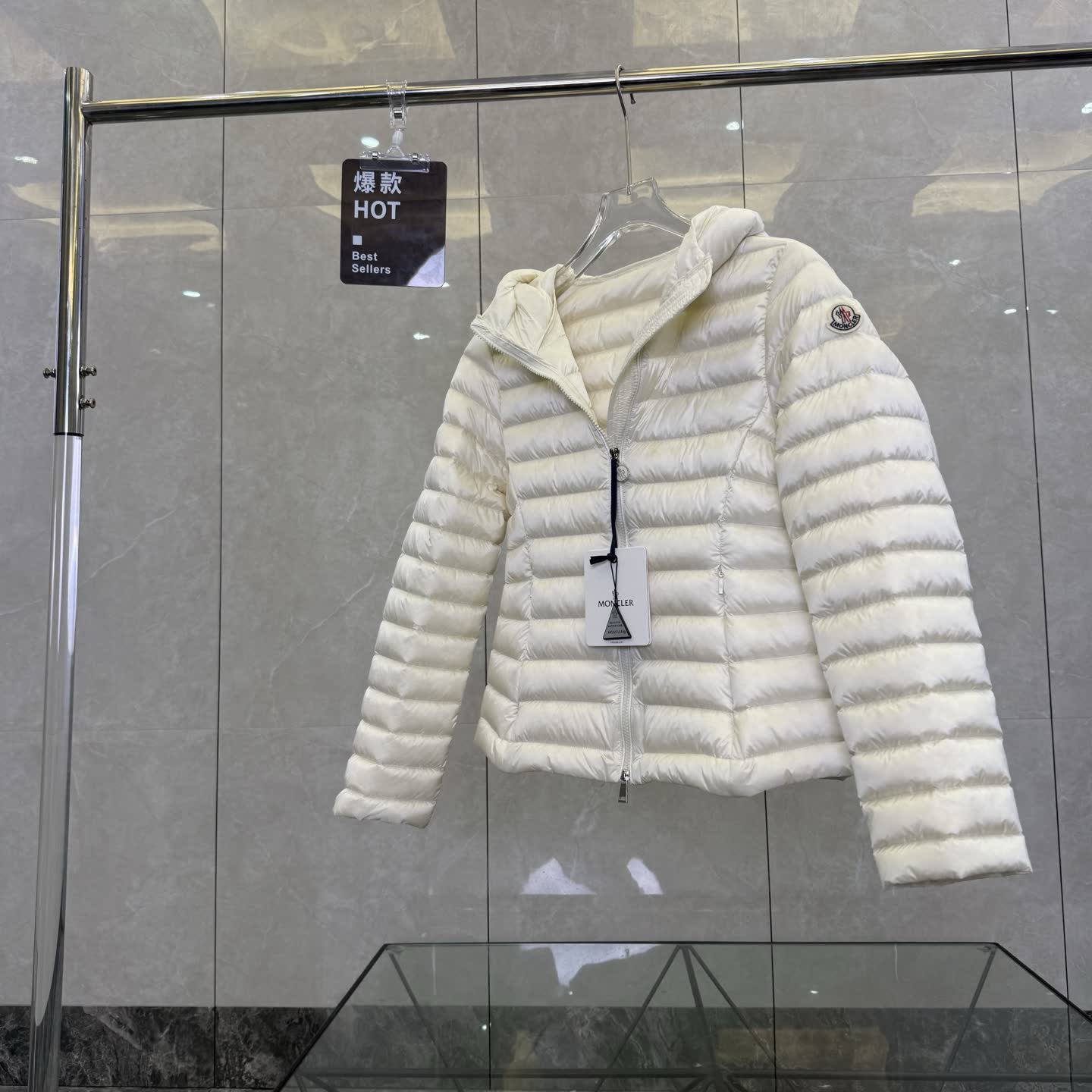 Moncler Hooded Down Jacket